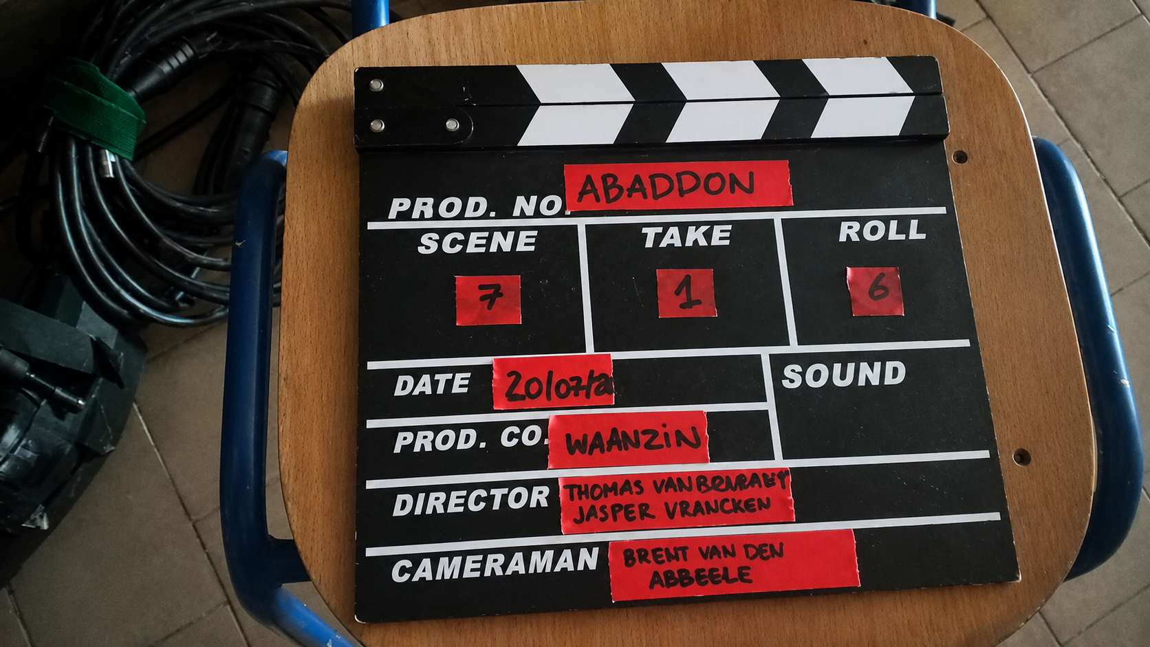 clapperboard
